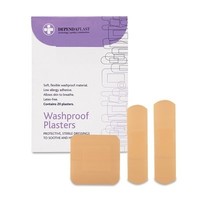 Assorted washproof plasters x 20s – wallet size