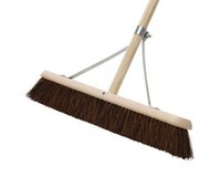 Wide platform sweeping brush handled available  24”